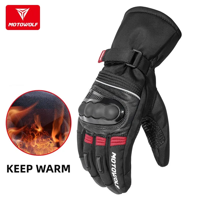 Motowolf Winter Motorcycle Glo - Ski Glove Waterproof reseña y precio