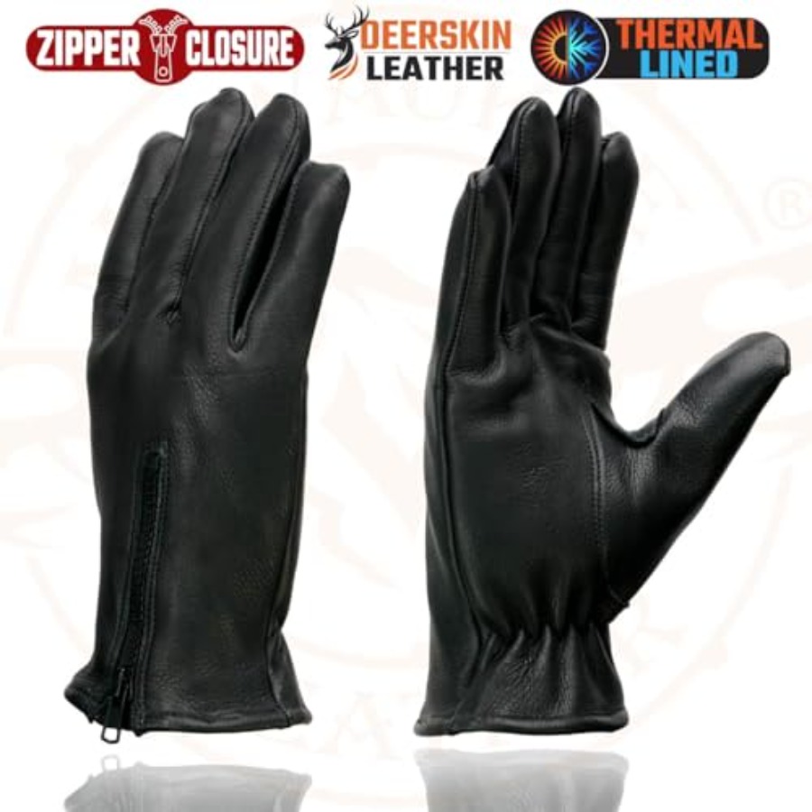 Motorcycle driving gloves for  - Leather Driving Glove reseña y precio