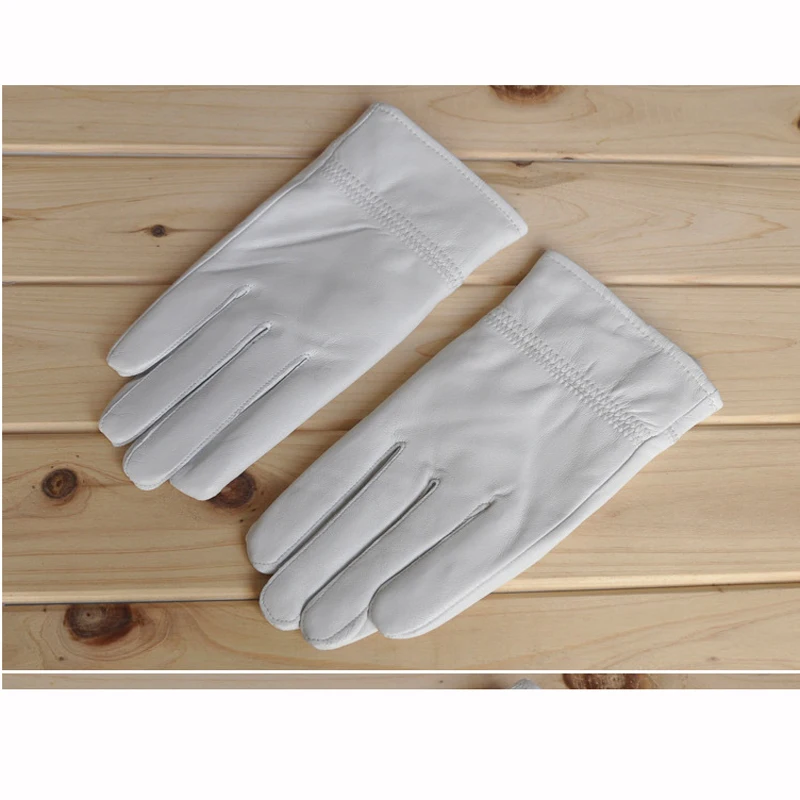 2025 Winter Genuine Leather Wh - Leather Driving Glove reseña y precio