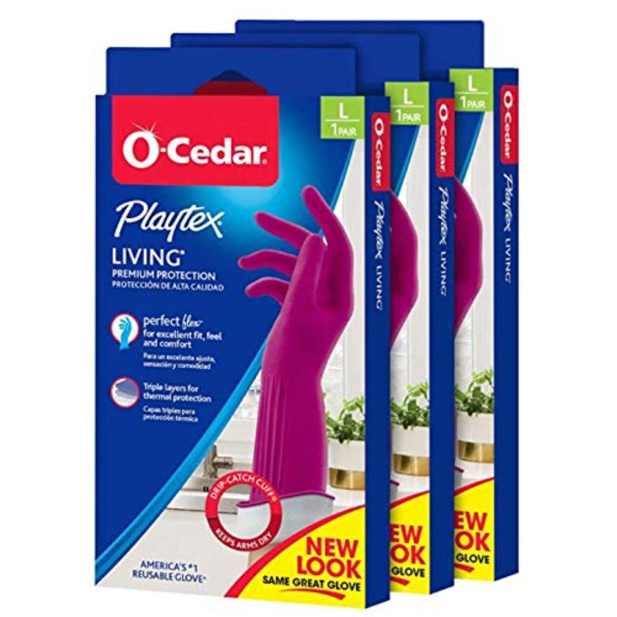Playtex Living Reuseable Rubbe - Rubber Glove Cleaning reseña y precio