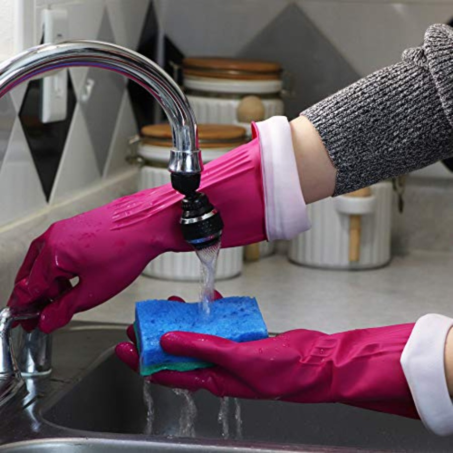 Playtex Living Reuseable Rubbe - Rubber Glove Cleaning reseña y precio