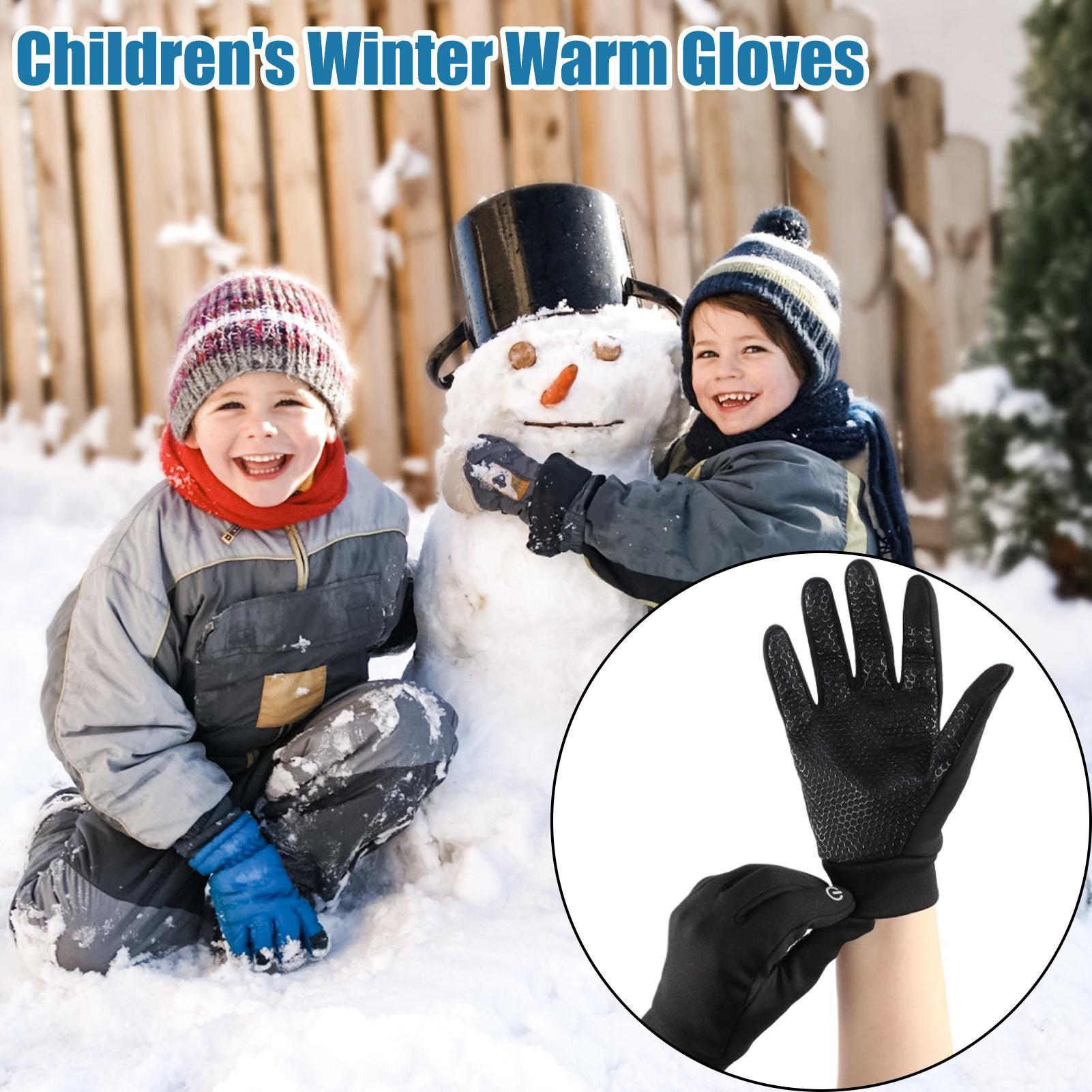 Winter Gloves For Kids Touchsc - Winter Glove Insulated reseña y precio