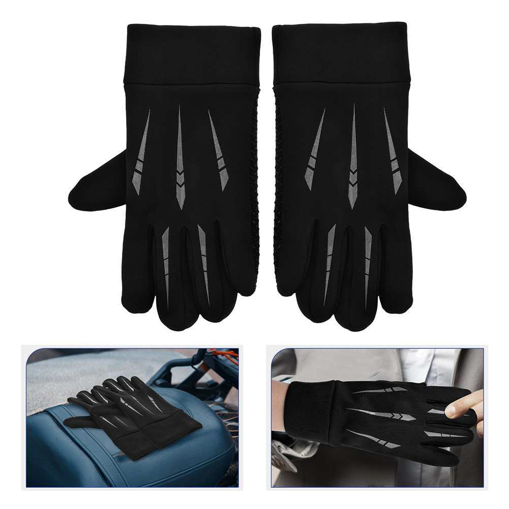 2Pairs Full Finger Motorcycle  - Winter Glove Insulated reseña y precio