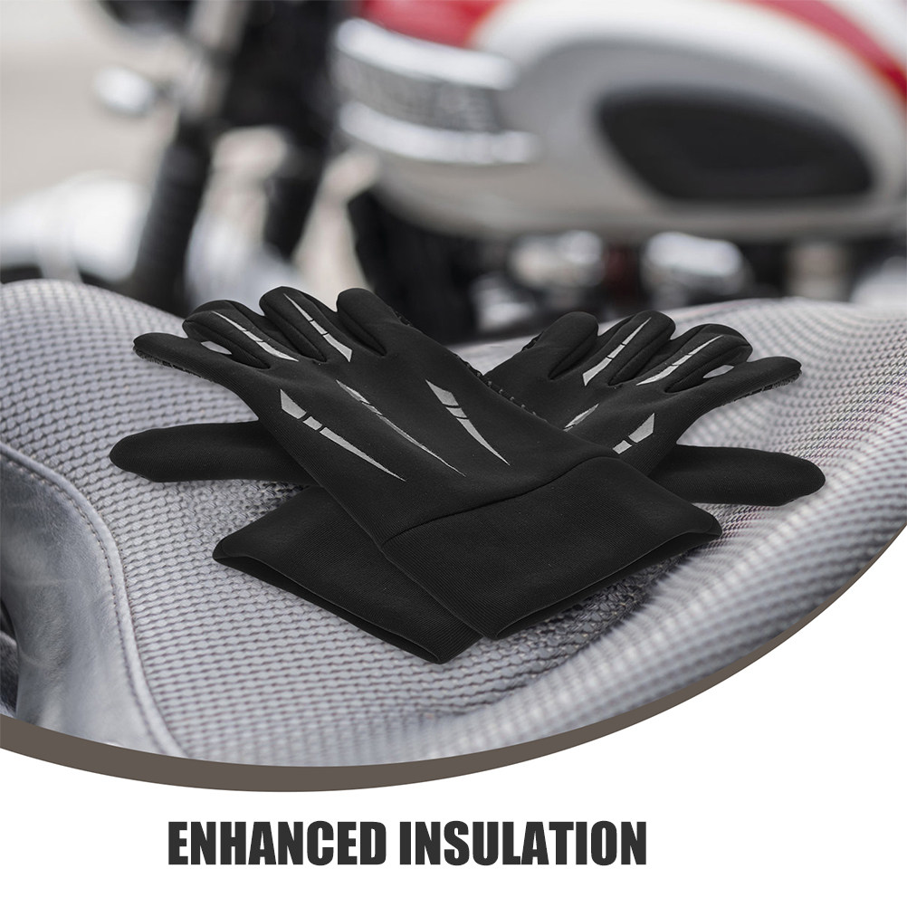 2Pairs Full Finger Motorcycle  - Winter Glove Insulated reseña y precio