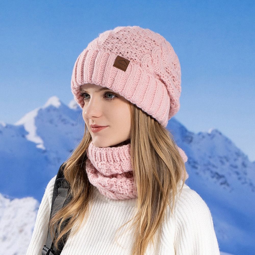 Soft Winter Beanie Hat Scarf S - Wool Glove Lined reseña y precio