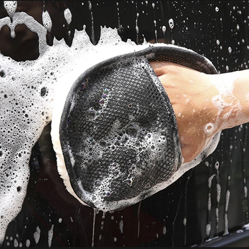 Car Wash Wool Gloves Thickened - Wool Glove Lined reseña y precio