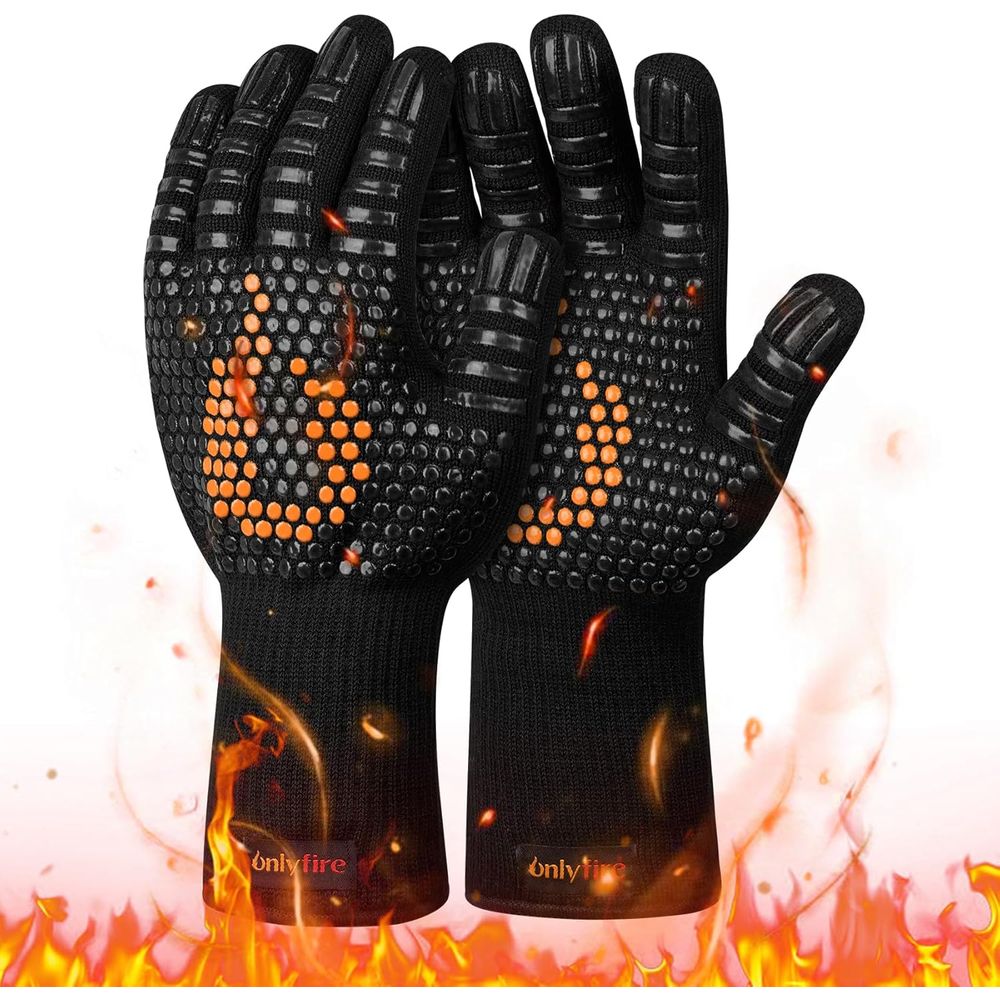 Heat Resistant Grill Gloves fo - Heat Resistant Glove reseña y precio