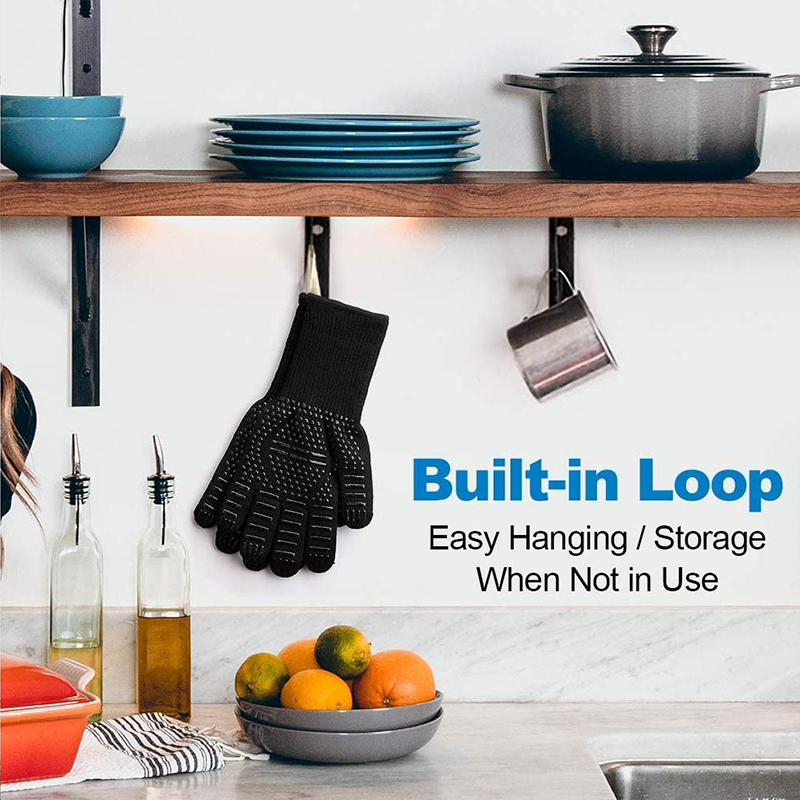 1 Pair Oven Gloves, Oven Mitts - Heat Resistant Glove reseña y precio