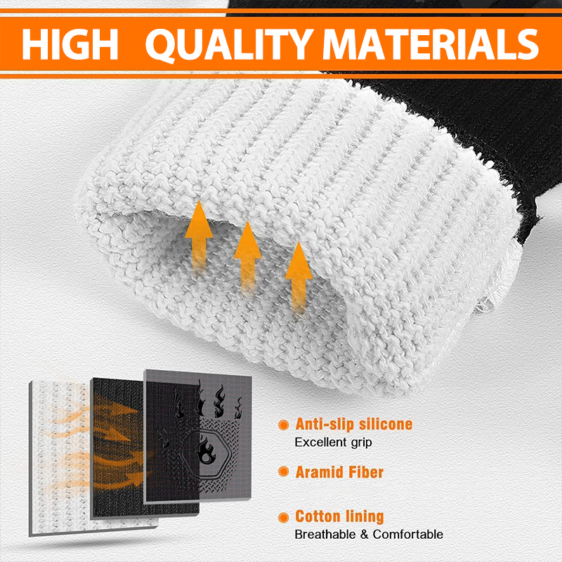 1 Pair Oven Gloves, Oven Mitts - Heat Resistant Glove reseña y precio
