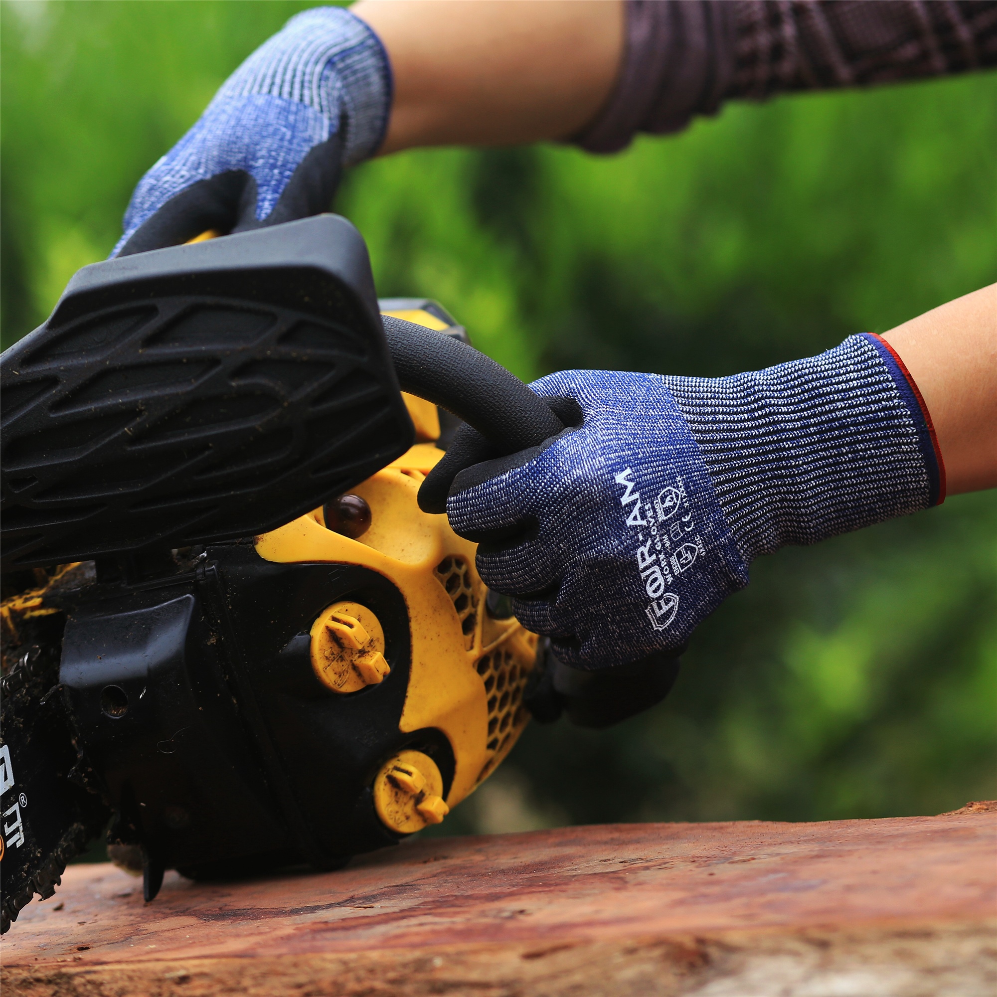 1/3Pair, Level 5Cut-Resistant  - Nitrile Mechanic Glove reseña y precio