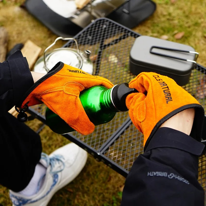 Heat Resistant BBQ Gloves Cowh - Heat Resistant Glove reseña y precio