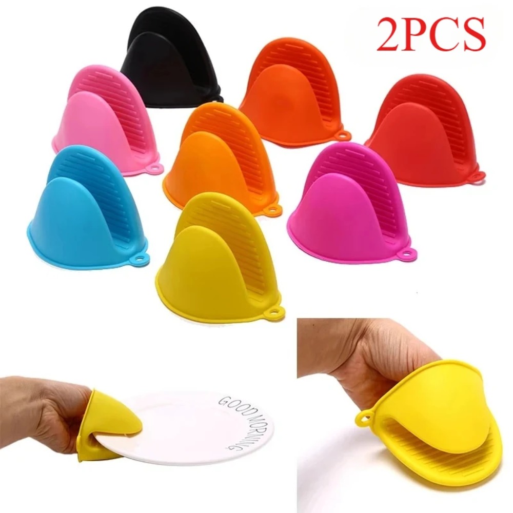 4/2PCS Extra Thick Silicone Ov - Oven Mitt Silicone reseña y precio