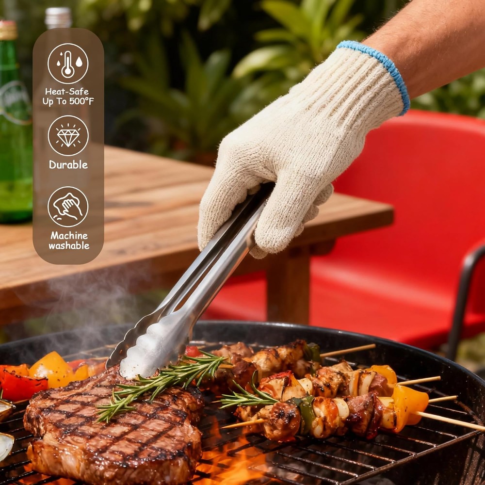 Heat Resistant Gloves - 932°F  - Heat Resistant Glove reseña y precio