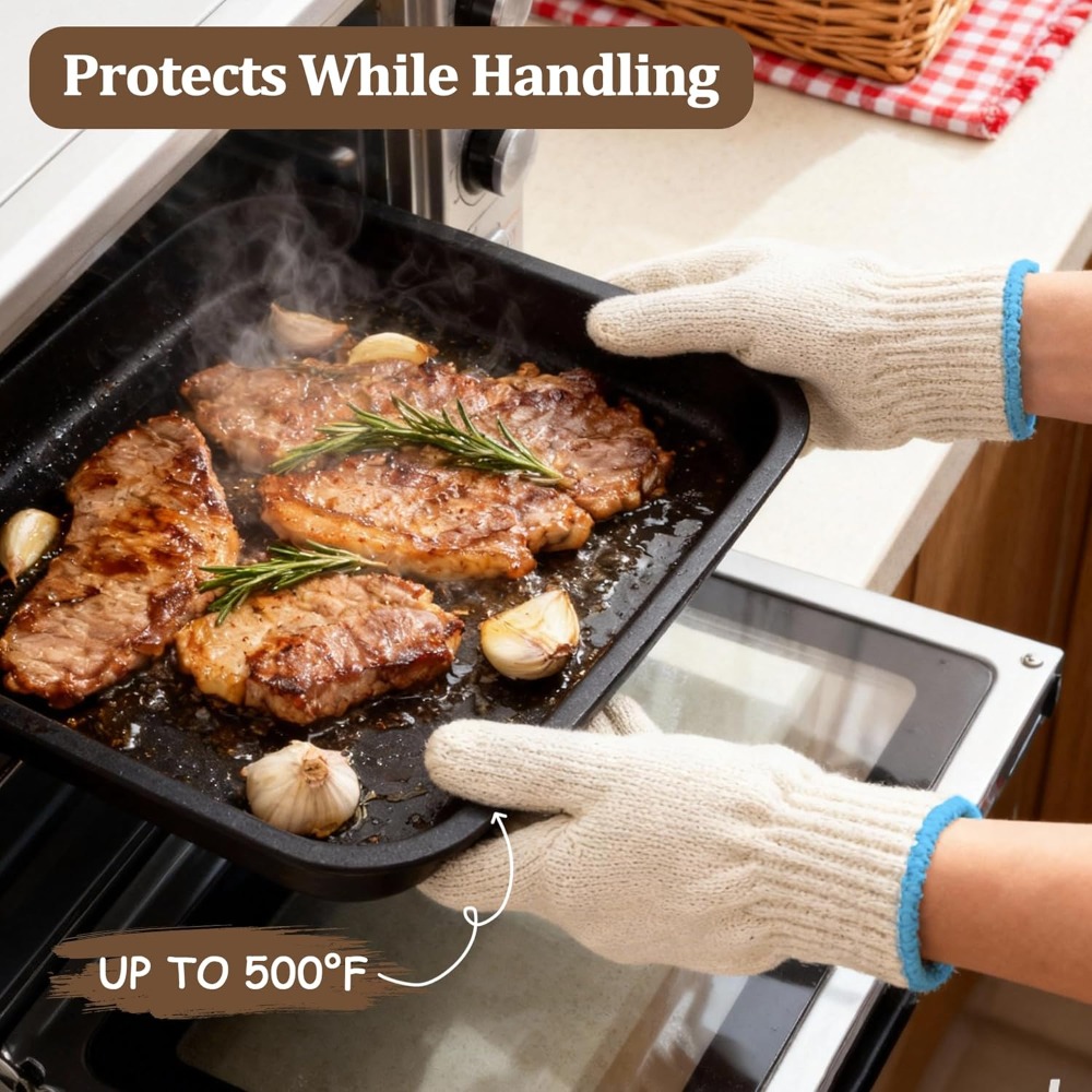 Heat Resistant Gloves - 932°F  - Heat Resistant Glove reseña y precio