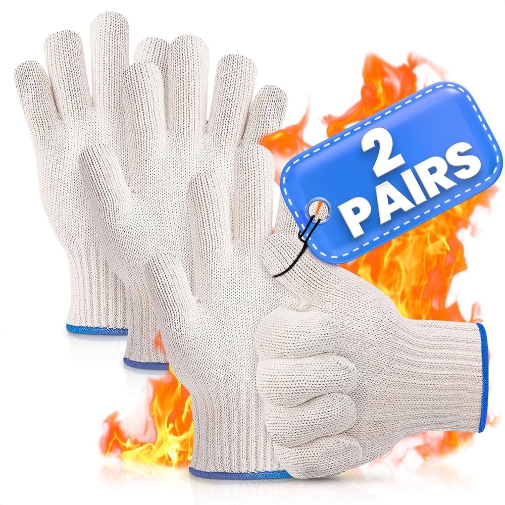 Heat-Resistant Gloves, 9.5 Len - Heat Resistant Glove reseña y precio