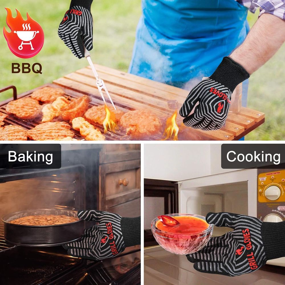 Silicone Heat Resistant Grilli - Heat Resistant Glove reseña y precio
