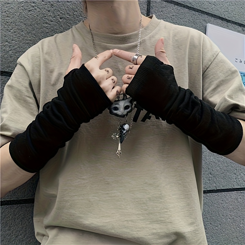Fashion ninja arm cover, knitt - Fingerless Glove Knit reseña y precio