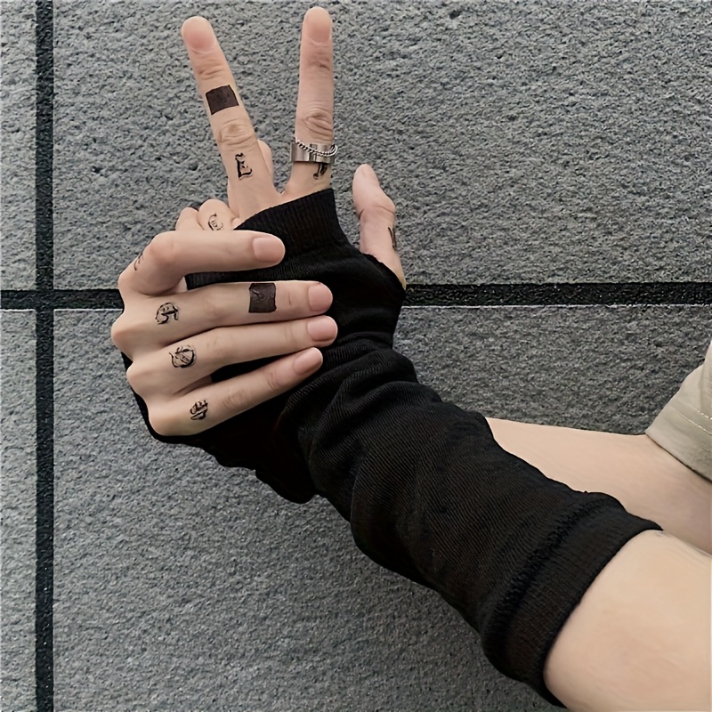 Fashion ninja arm cover, knitt - Fingerless Glove Knit reseña y precio