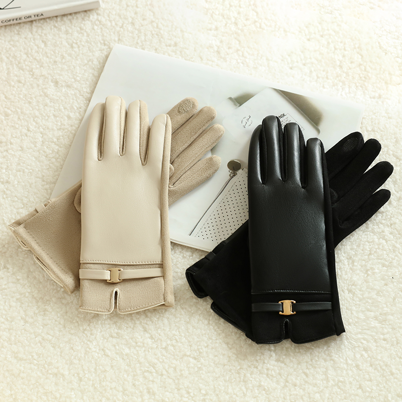 1 Pair of Gloves for Women in  - Leather Driving Glove reseña y precio