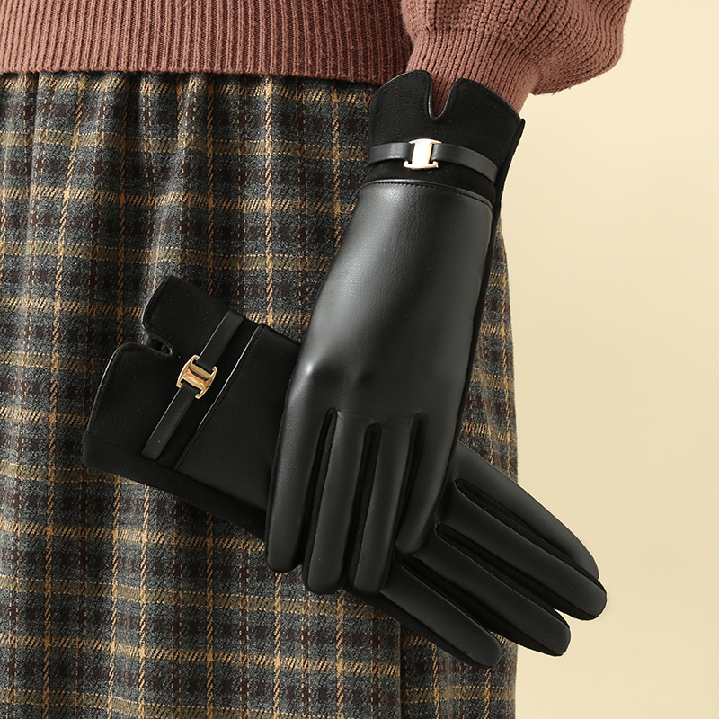 1 Pair of Gloves for Women in  - Leather Driving Glove reseña y precio