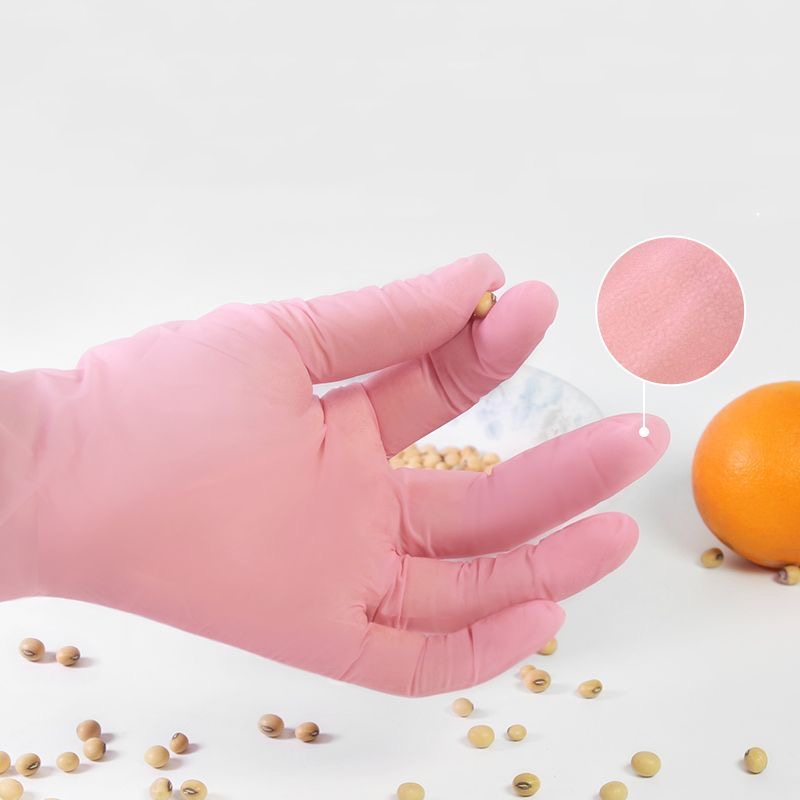 20/50/100PCS Pink Disposable G - Nitrile Mechanic Glove reseña y precio
