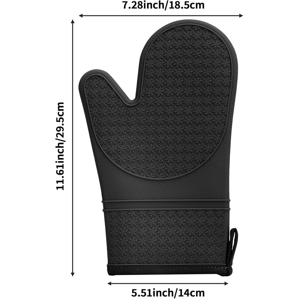 Heat Resistant Silicone Oven M - Heat Resistant Glove reseña y precio