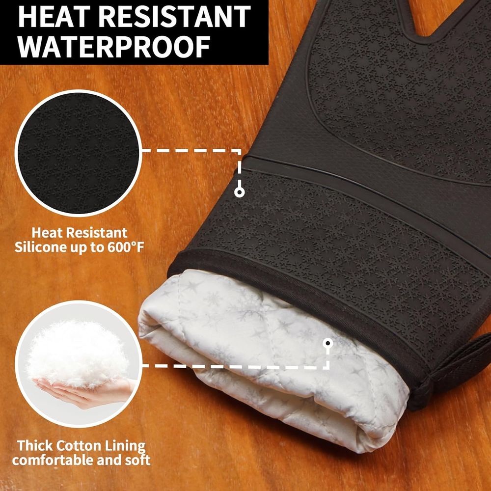 Heat Resistant Silicone Oven M - Heat Resistant Glove reseña y precio