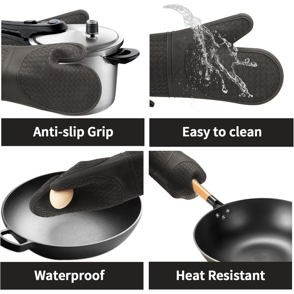 Heat Resistant Silicone Oven M - Heat Resistant Glove reseña y precio