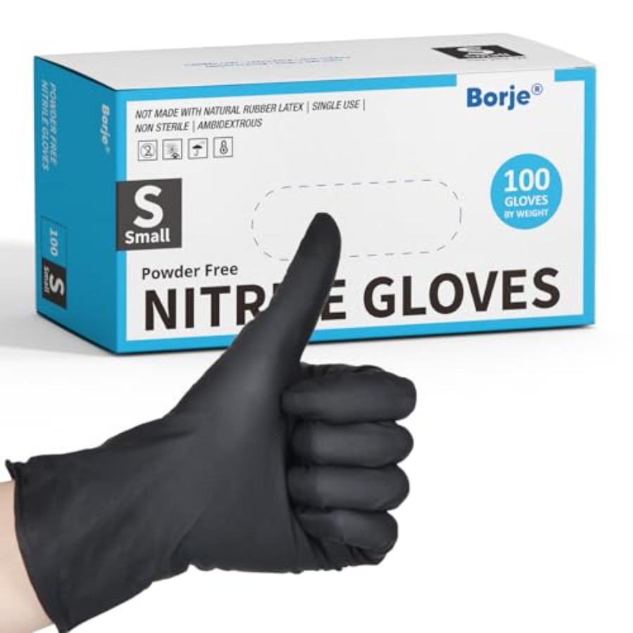 Nitrile Gloves, 100 Count Disp - Exam Glove Nitrile reseña y precio
