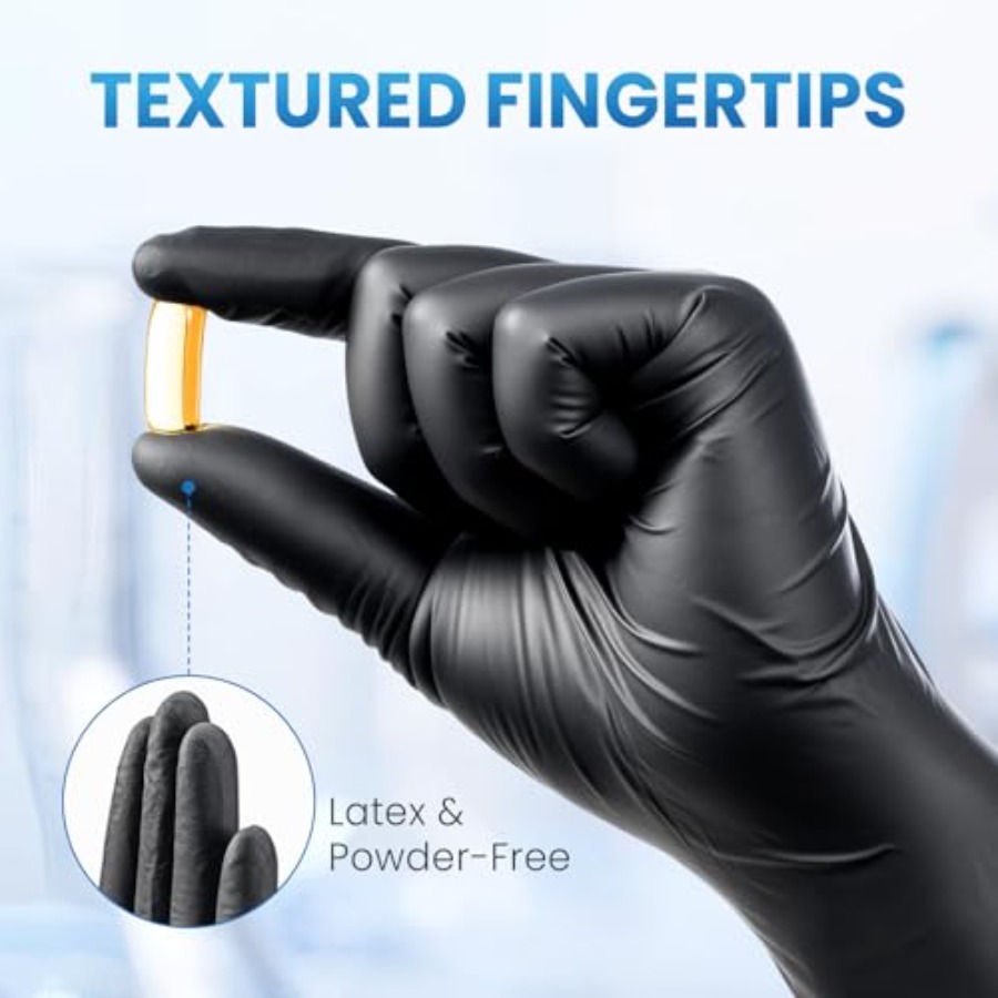 Nitrile Gloves, 100 Count Disp - Exam Glove Nitrile reseña y precio