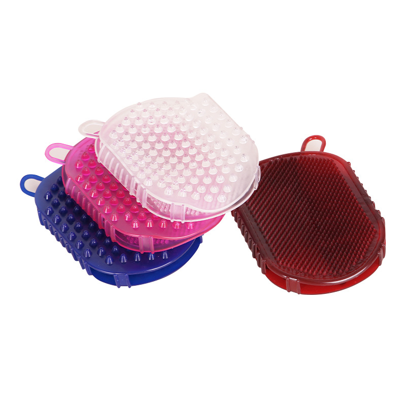 New Silicone Massage Scrub Glo - Rubber Glove Cleaning reseña y precio