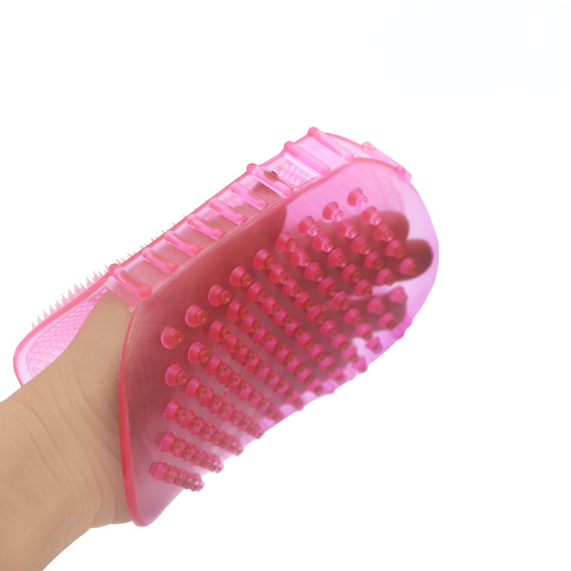 New Silicone Massage Scrub Glo - Rubber Glove Cleaning reseña y precio