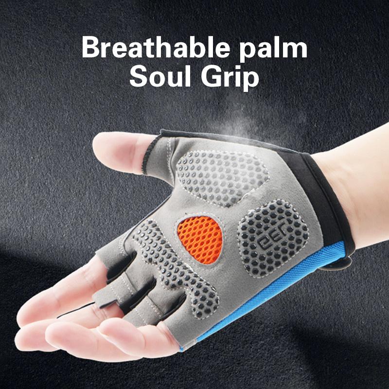 Half Finger Cycling Gloves Men - Cycling Glove Padded reseña y precio