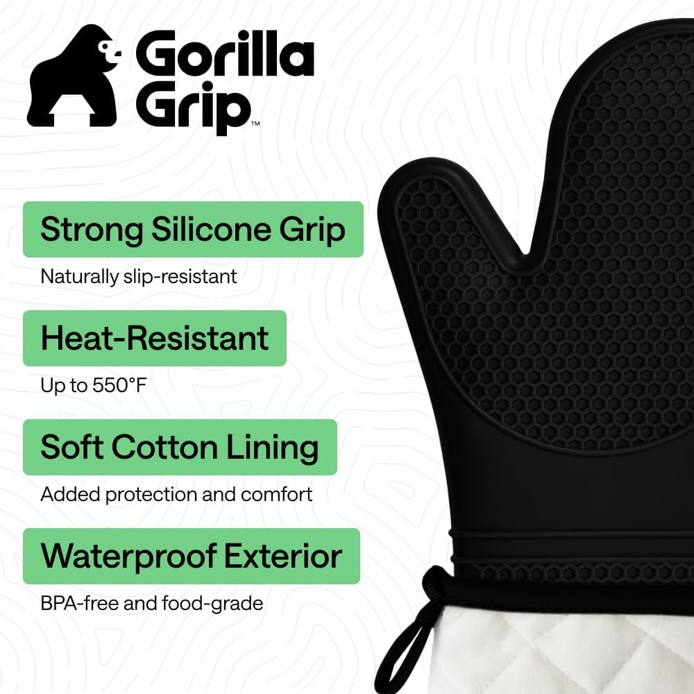Heat Resistant Silicone Oven M - Heat Resistant Glove reseña y precio