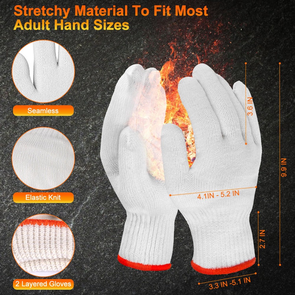 Disposable BBQ Gloves 100 Pack - Heat Resistant Glove reseña y precio
