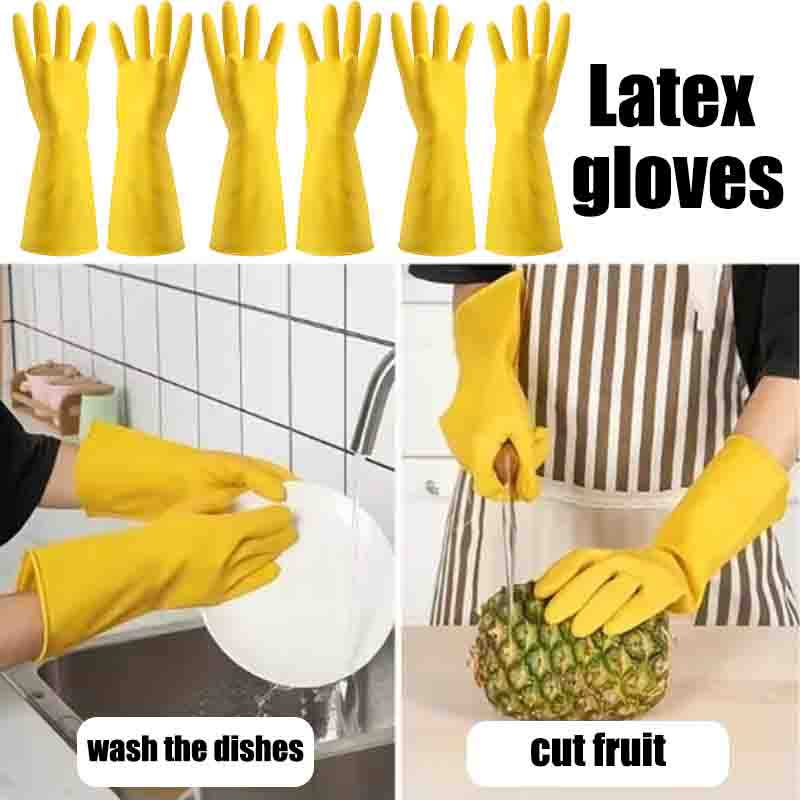 1-10PCS Portable Waterproof Th - Dish Glove Rubber reseña y precio