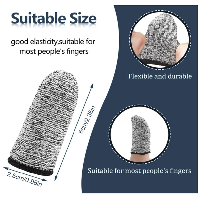 Anti Cut Level 5 Fingertip Glo - Cut Resistant Glove reseña y precio