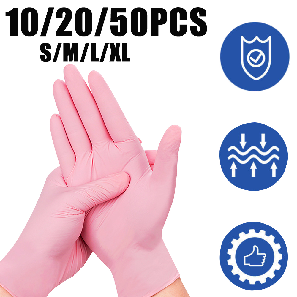 10/20/50pcs Nitrile Gloves For - Nitrile Mechanic Glove reseña y precio