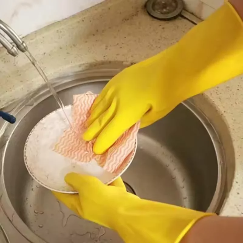 1-10PCS Housework Gloves House - Dish Glove Rubber reseña y precio