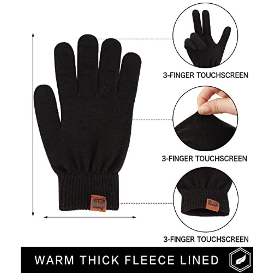 Women's Winter Touchscreen Woo - Wool Glove Lined reseña y precio