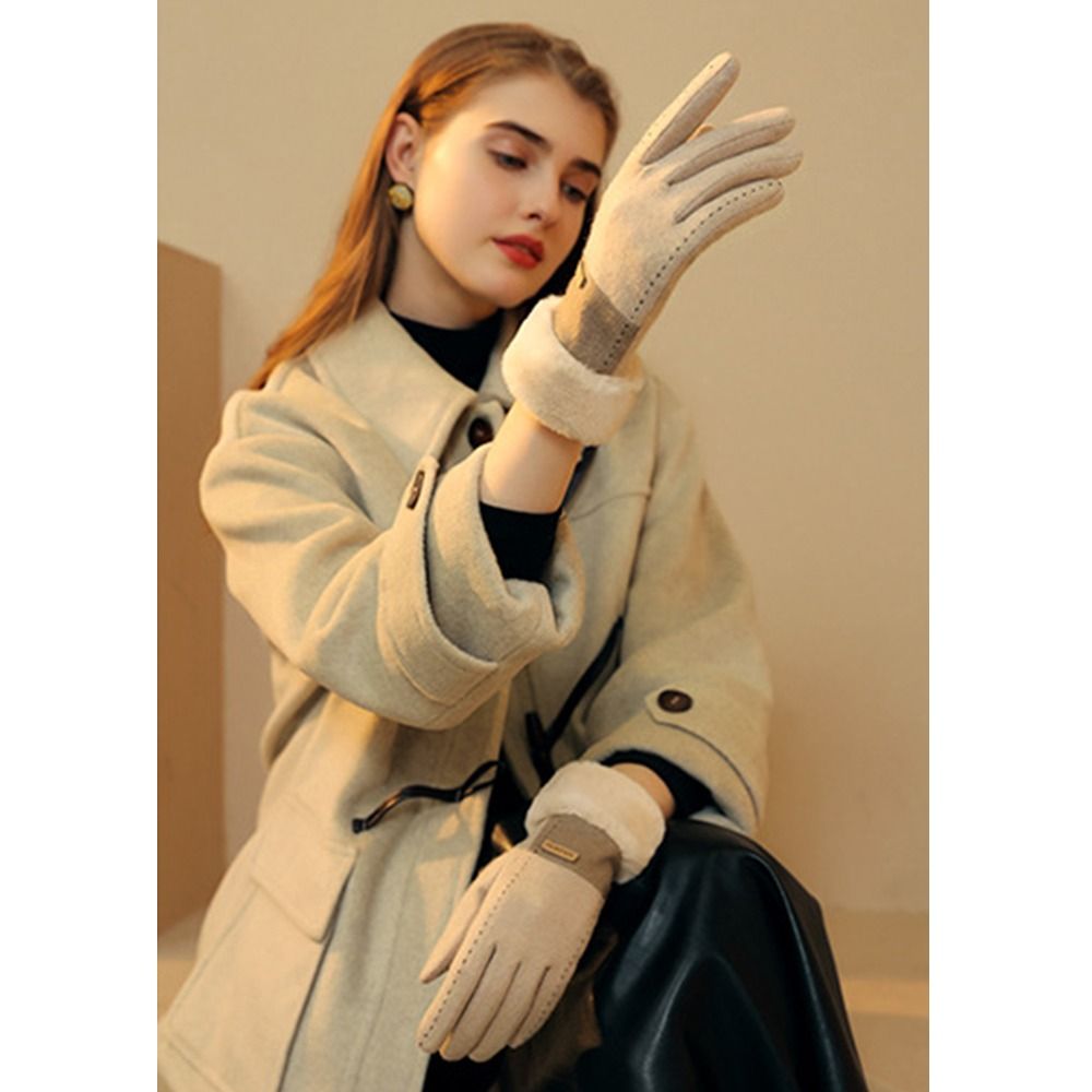 Soft Winter Thermal Gloves Thi - Wool Glove Lined reseña y precio