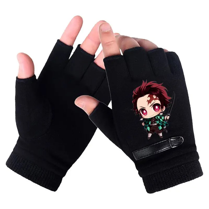 Anime Demon Slayer Student Hal - Fingerless Glove Knit reseña y precio