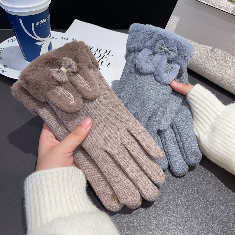 Gloves Women Wool Lined Touch  - Wool Glove Lined reseña y precio
