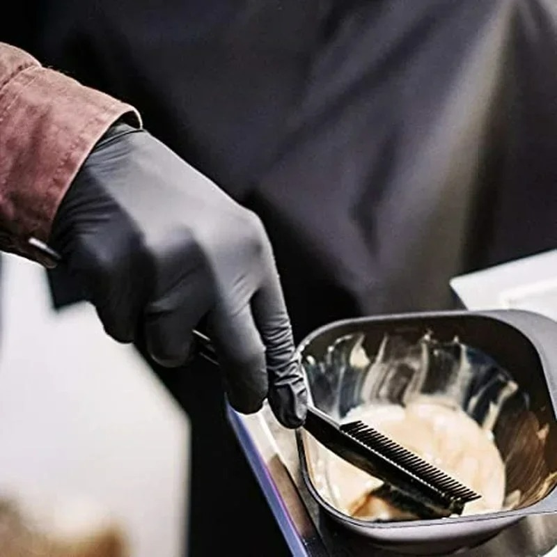 Black Nitrile Gloves Disposabl - Nitrile Mechanic Glove reseña y precio