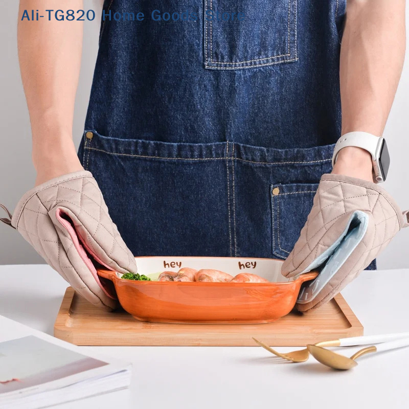 Silicone Anti-scalding Oven Gl - Oven Mitt Silicone reseña y precio