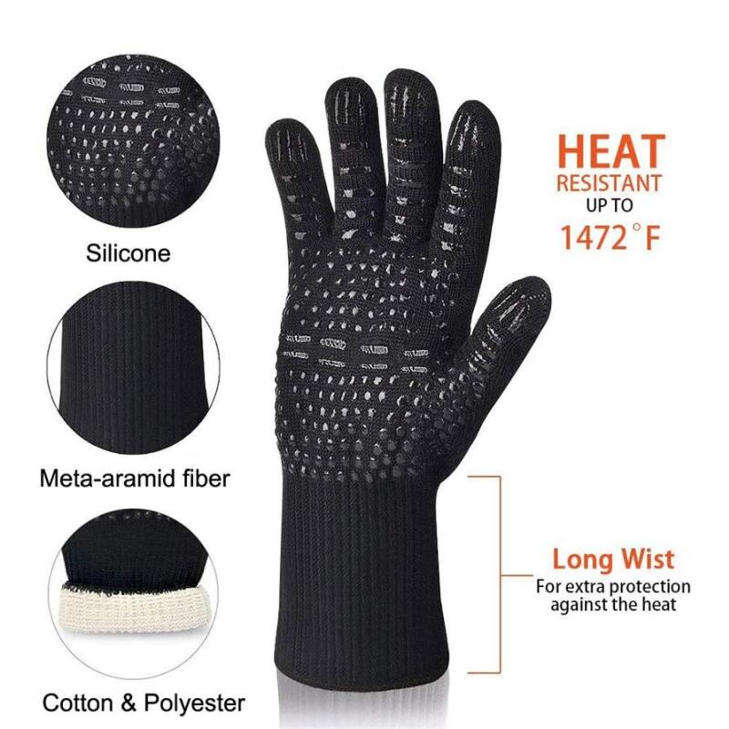 Explosive High Temperature Glo - Oven Mitt Silicone reseña y precio