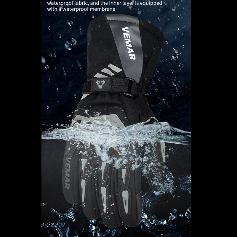 VE-01 Waterproof Winter Motorc - Winter Glove Insulated reseña y precio