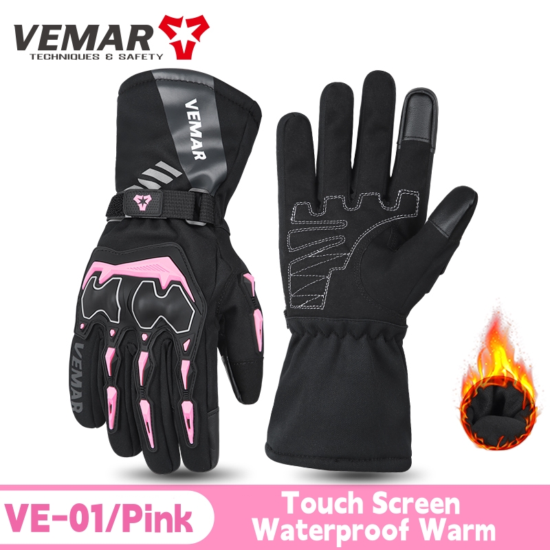 VE-01 Waterproof Winter Motorc - Winter Glove Insulated reseña y precio