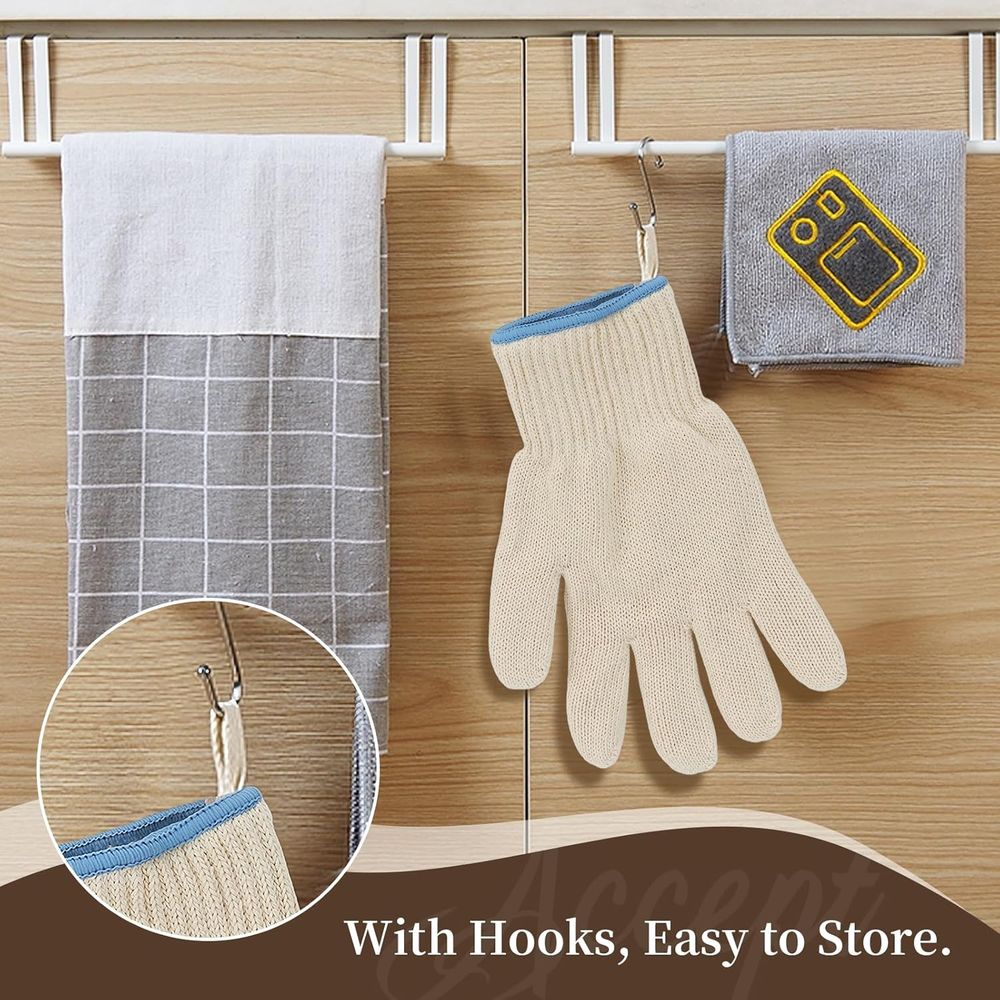 Heat-Resistant BBQ Gloves - Fu - Heat Resistant Glove reseña y precio