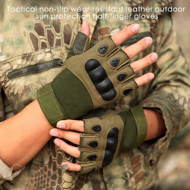 Half Finger Men's Gloves Outdo - Cycling Glove Padded reseña y precio
